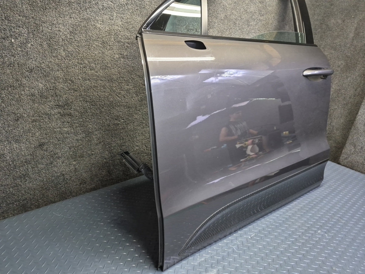2015-2018 Porsche Macan Front Left Driver Side Door Shell Panel Gray