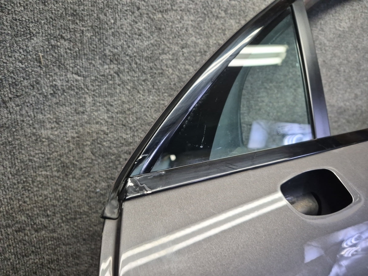 2015-2018 Porsche Macan Front Left Driver Side Door Shell Panel Gray