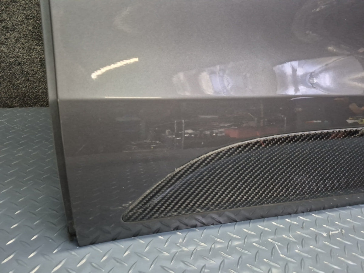 2015-2018 Porsche Macan Front Left Driver Side Door Shell Panel Gray