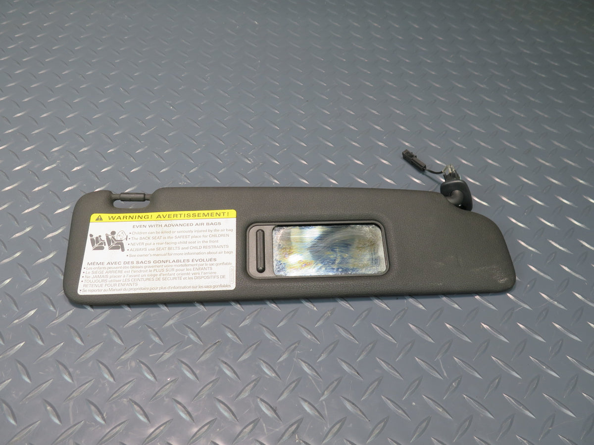 10-16 Audi S5 RS5 8F7 Convertible Set of 2 Front Left Right Sun Visor Black OEM