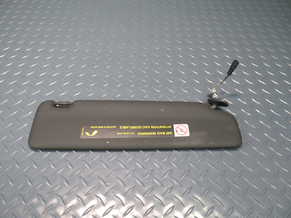 10-16 Audi S5 RS5 8F7 Convertible Set of 2 Front Left Right Sun Visor Black OEM