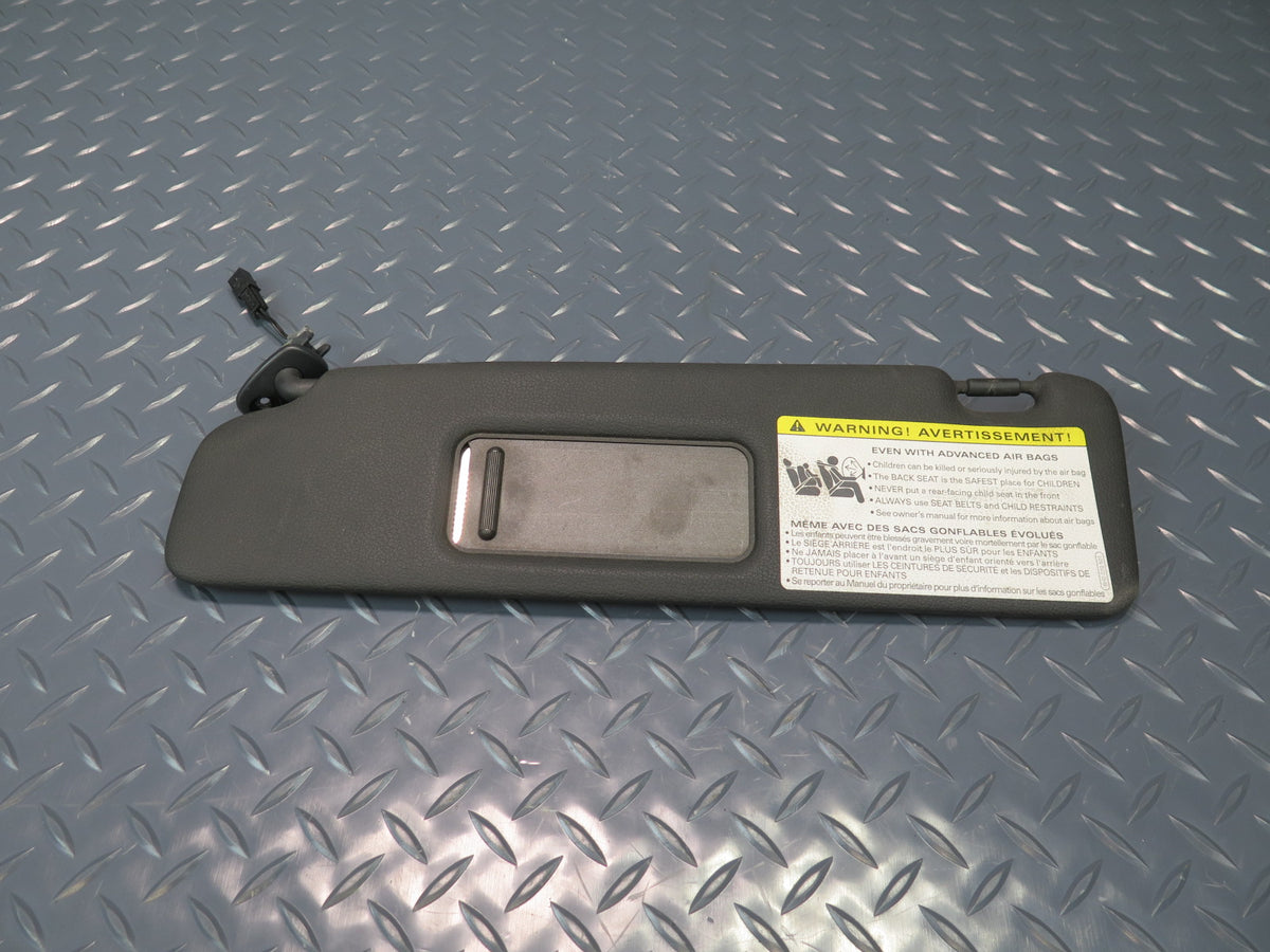 10-16 Audi S5 RS5 8F7 Convertible Set of 2 Front Left Right Sun Visor Black OEM