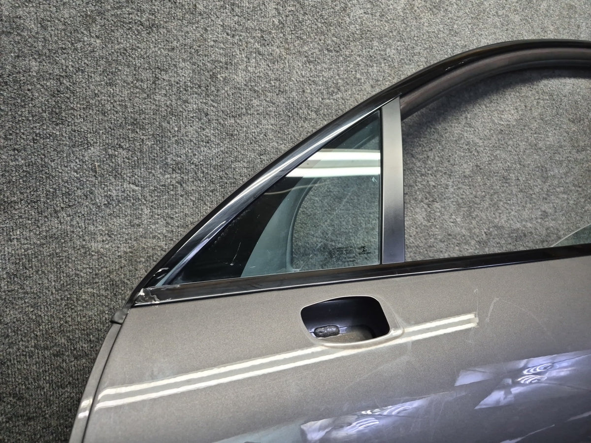 2015-2018 Porsche Macan Front Left Driver Side Door Shell Panel Gray