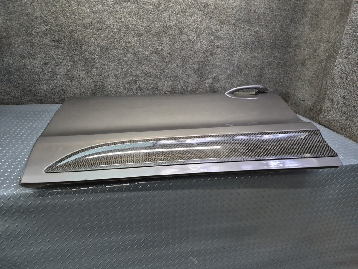 2015-2018 Porsche Macan Front Left Driver Side Door Shell Panel Gray