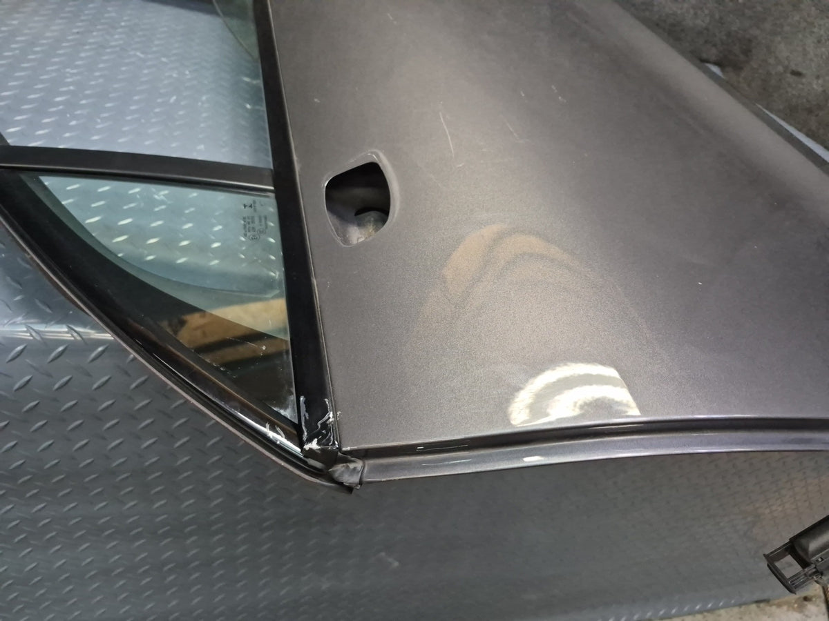 2015-2018 Porsche Macan Front Left Driver Side Door Shell Panel Gray