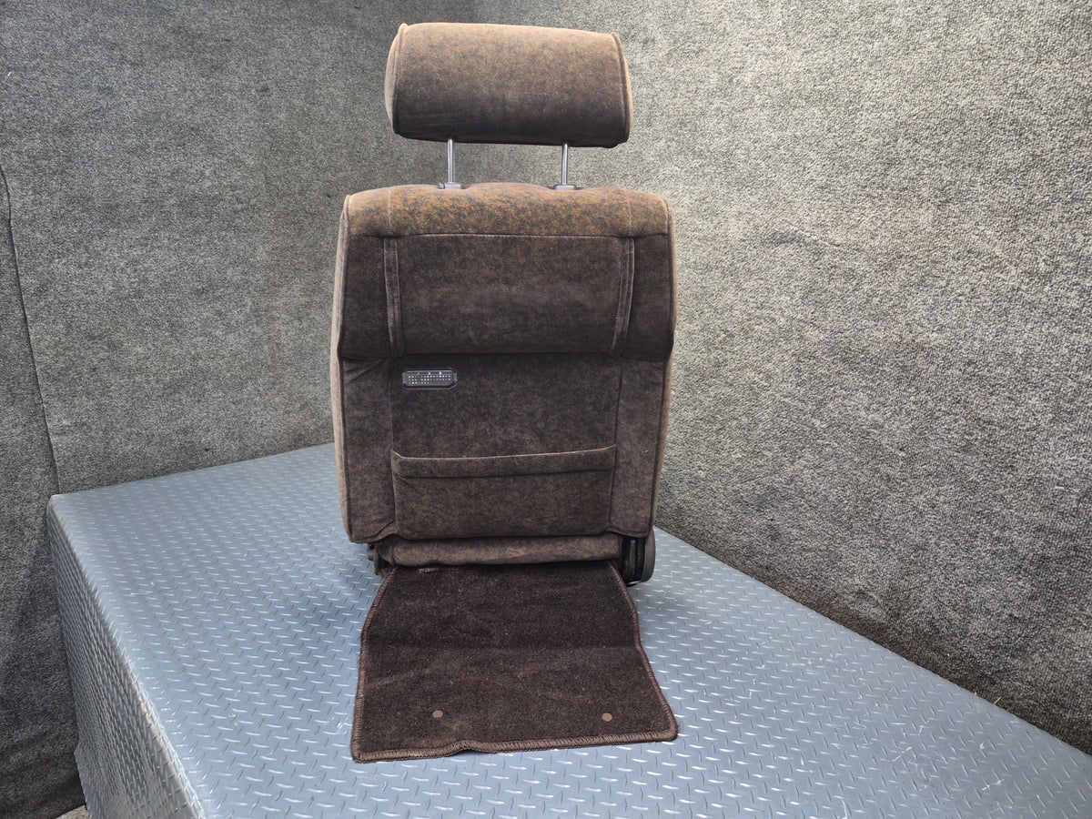 94-95 Toyota Hiace KZH106W Super Custom Front Power Velours Seat Brown Set OEM