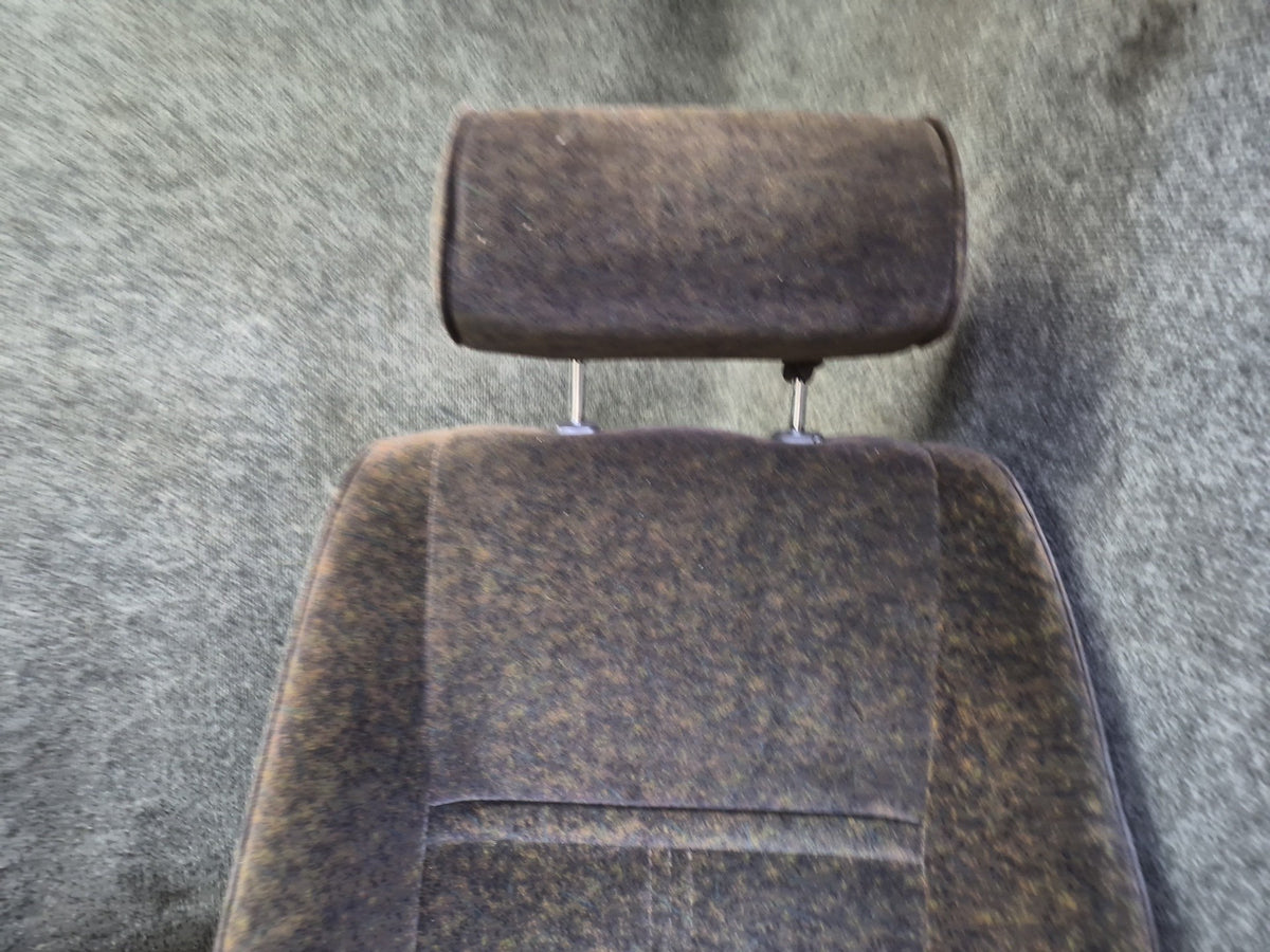 94-95 Toyota Hiace KZH106W Super Custom Front Power Velours Seat Brown Set OEM