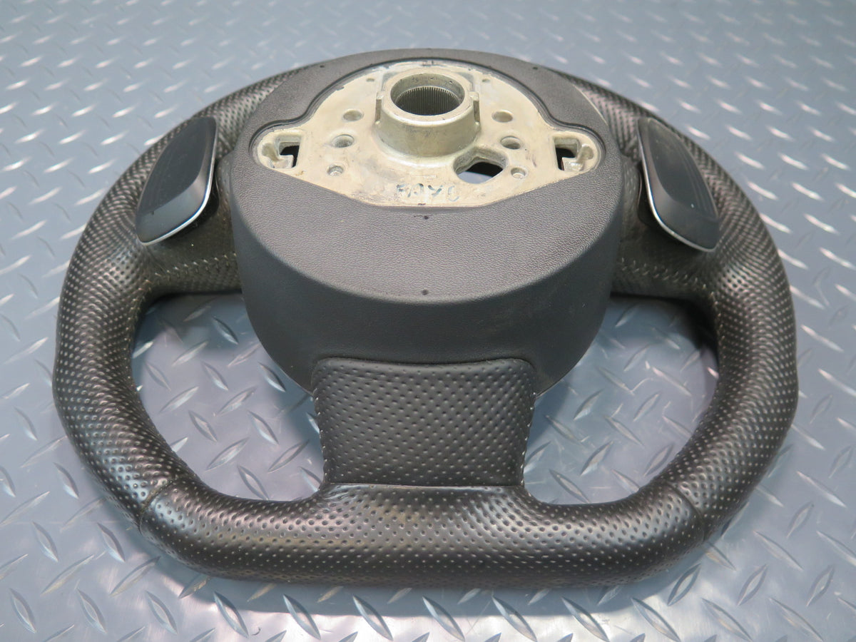 14-15 Audi RS5 8F7 Sport Multifunction Leather Steering w Shifter Paddle OEM