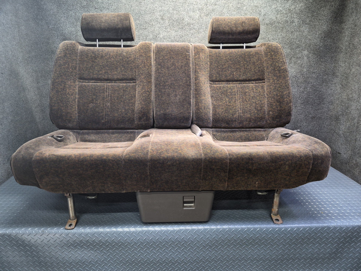 94-95 Toyota Hiace KZH106W Super Custom Rear Third ROW Velours Seat Brown OEM