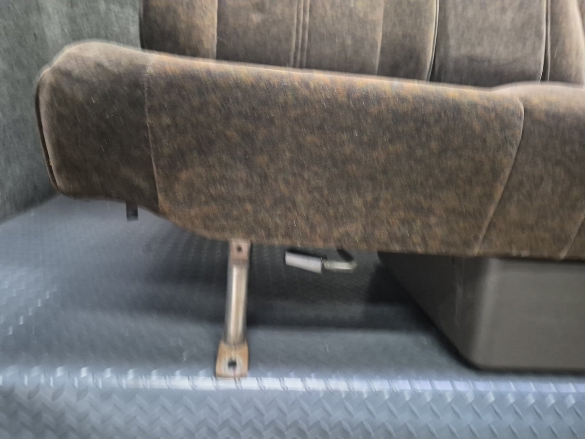 94-95 Toyota Hiace KZH106W Super Custom Rear Third ROW Velours Seat Brown OEM
