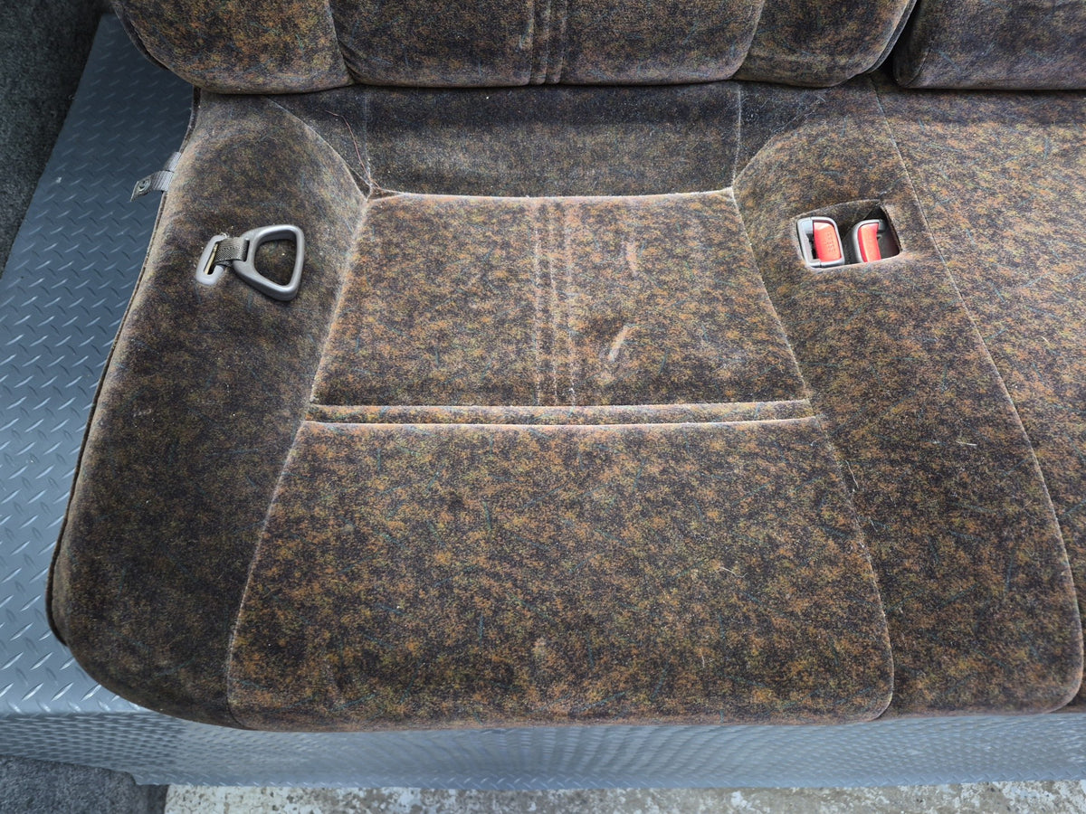94-95 Toyota Hiace KZH106W Super Custom Rear Third ROW Velours Seat Brown OEM