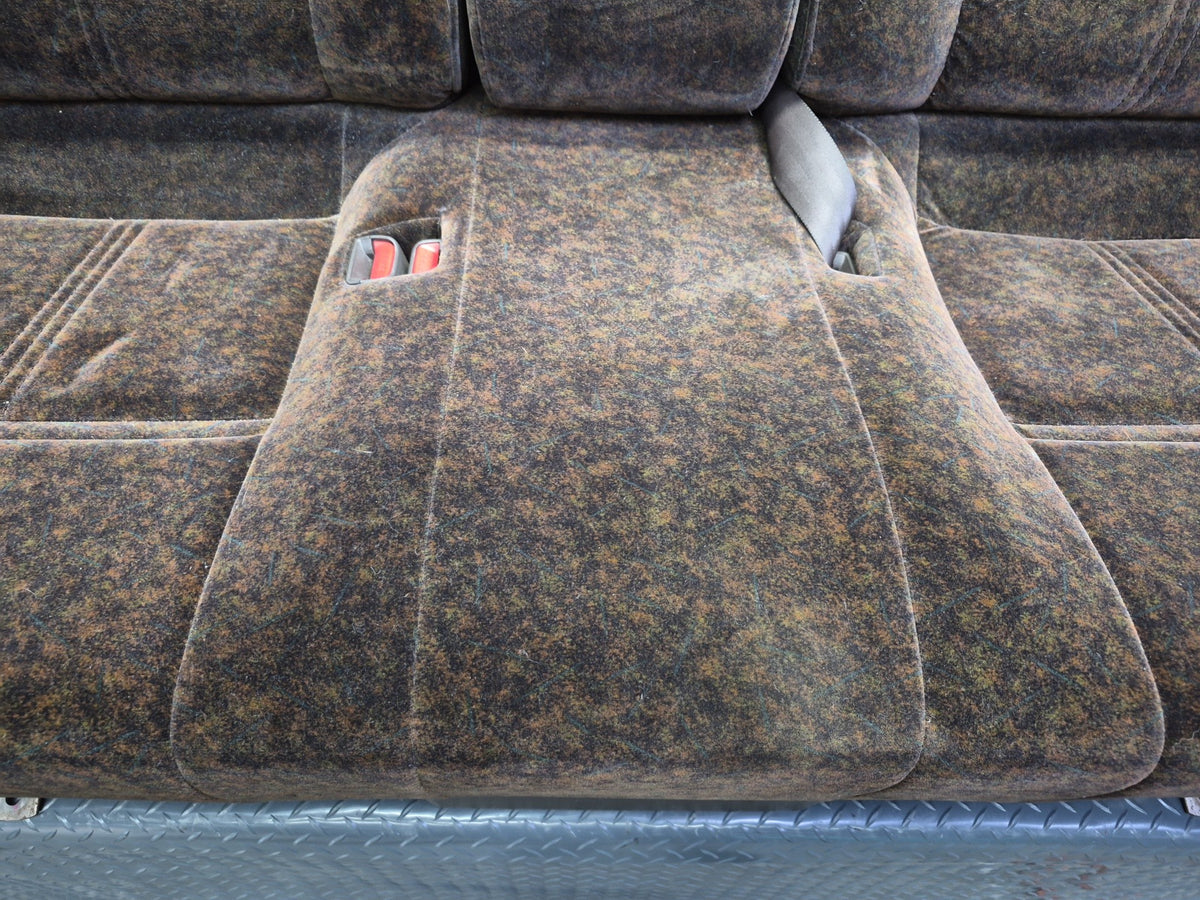 94-95 Toyota Hiace KZH106W Super Custom Rear Third ROW Velours Seat Brown OEM