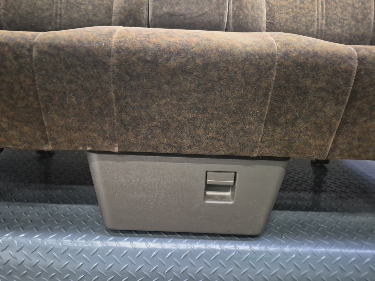 94-95 Toyota Hiace KZH106W Super Custom Rear Third ROW Velours Seat Brown OEM