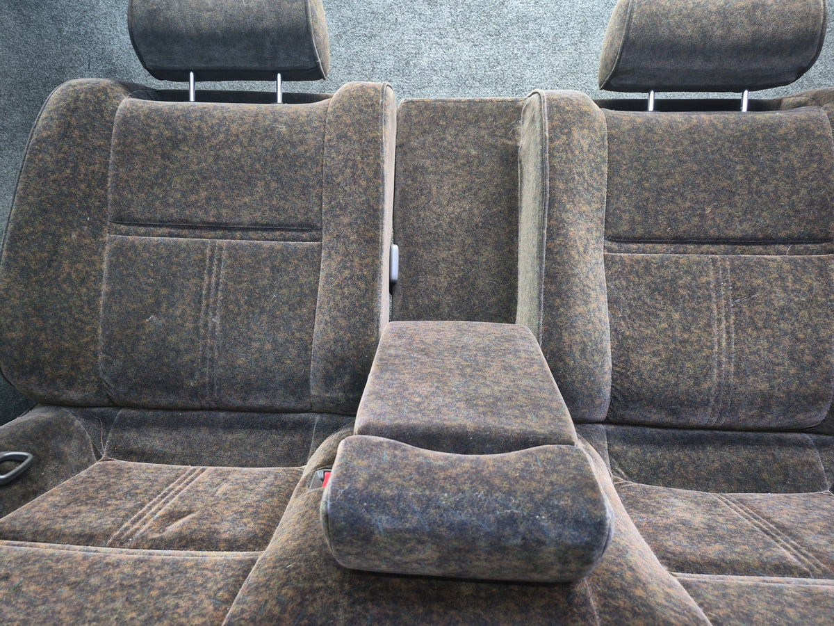 94-95 Toyota Hiace KZH106W Super Custom Rear Third ROW Velours Seat Brown OEM