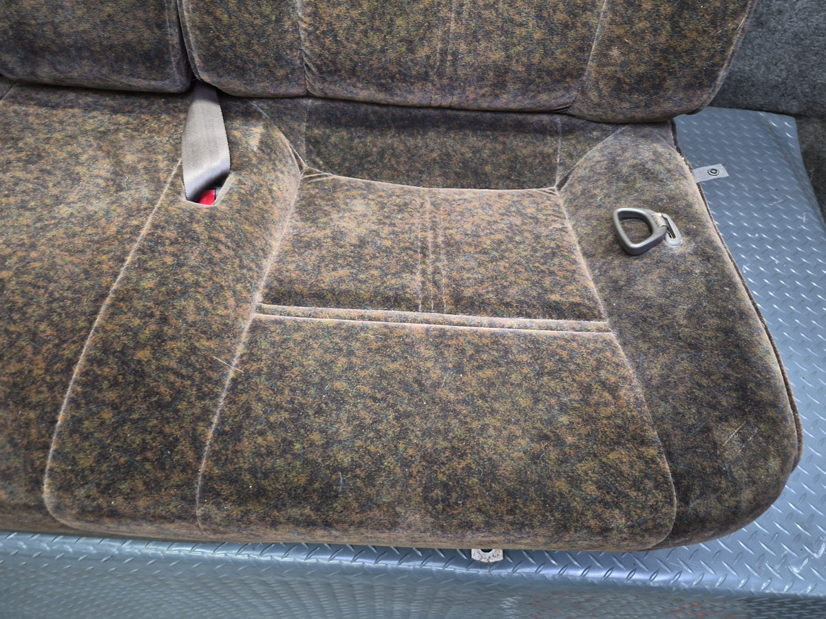 94-95 Toyota Hiace KZH106W Super Custom Rear Third ROW Velours Seat Brown OEM
