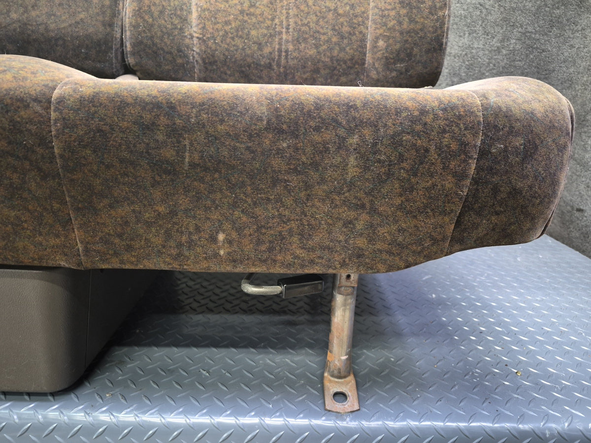 94-95 Toyota Hiace KZH106W Super Custom Rear Third ROW Velours Seat Brown OEM