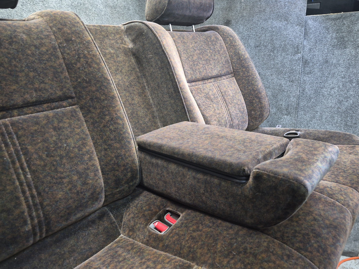 94-95 Toyota Hiace KZH106W Super Custom Rear Third ROW Velours Seat Brown OEM