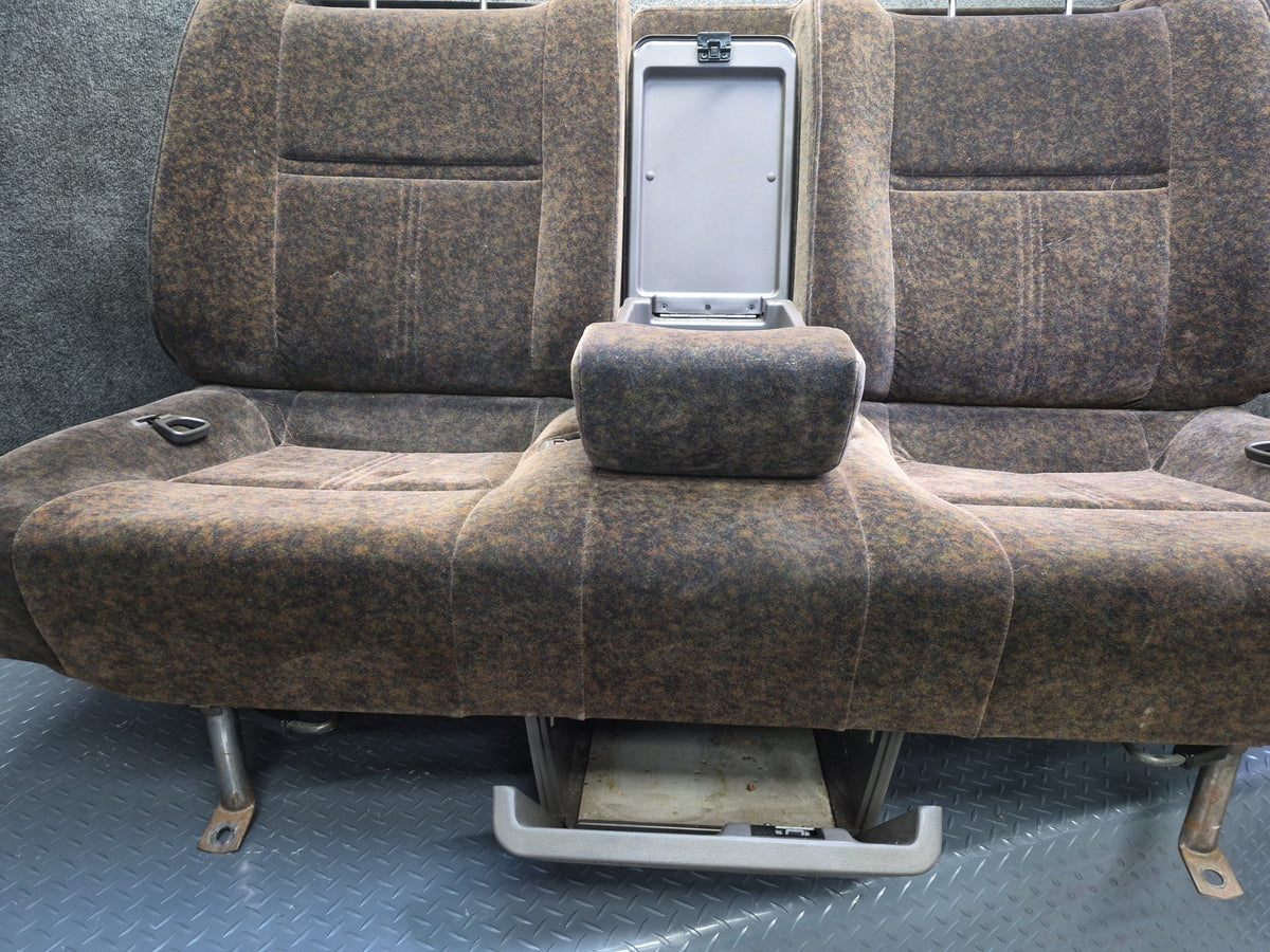 94-95 Toyota Hiace KZH106W Super Custom Rear Third ROW Velours Seat Brown OEM