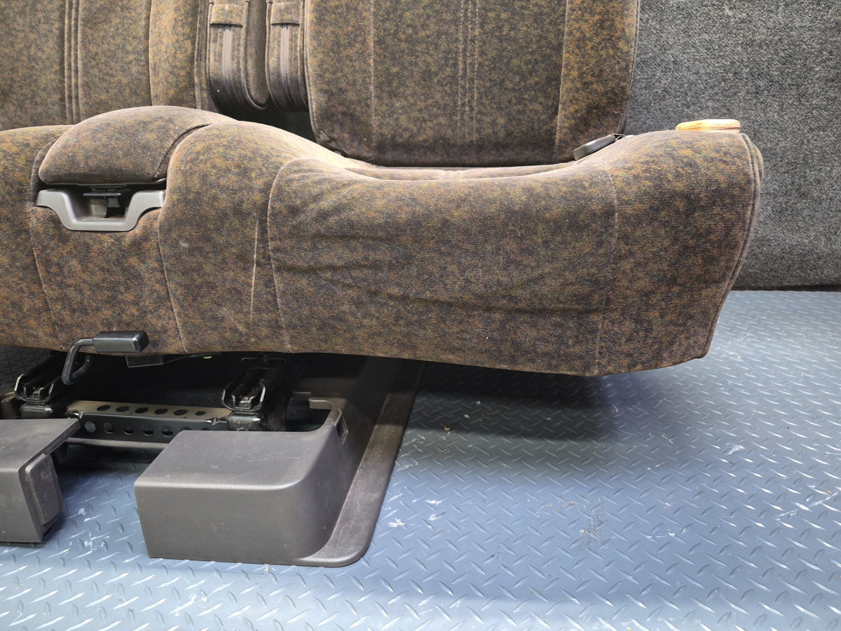 94-95 Toyota Hiace KZH106W Super Custom Rear Second ROW Velours Seat Brown OEM
