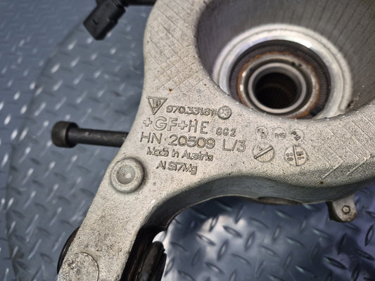 2010-2016 Porsche Panamera 4 970 AWD Rear Left Spindle Knuckle Wheel Hub Bearing