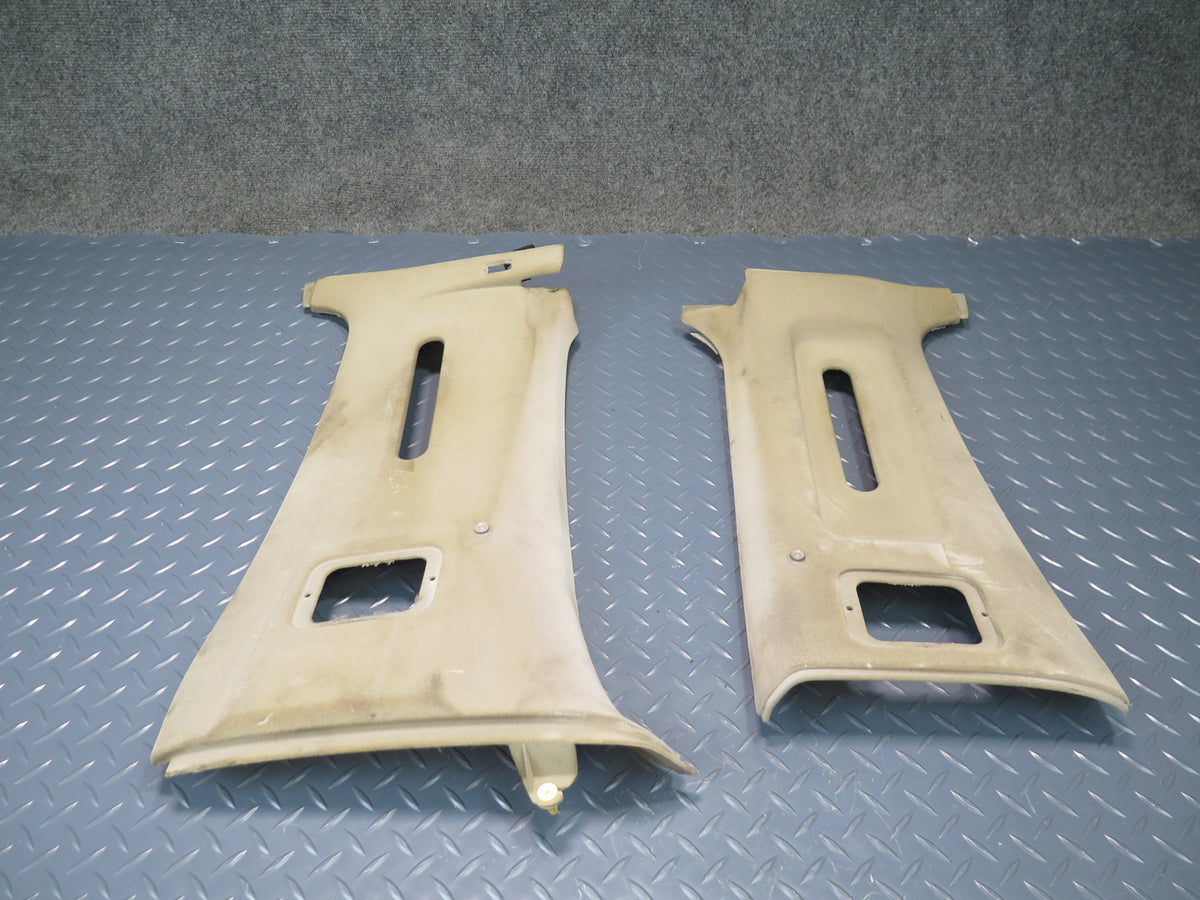 93-99 Toyota Hiace KZH106W Set of 2 Upper Interior B Pillar Trim Cover Panel OEM