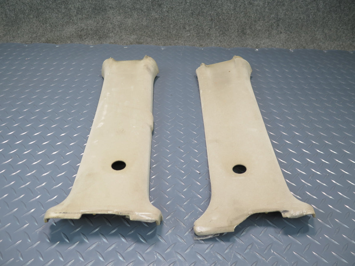 93-99 Toyota Hiace KZH106W Set of 2 Interior C Pillar Trim Cover Panel Beige OEM