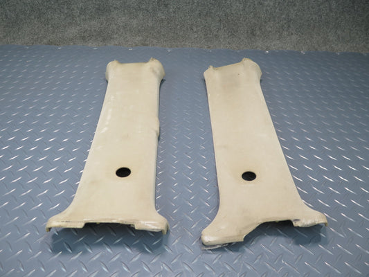 93-99 Toyota Hiace KZH106W Set of 2 Interior C Pillar Trim Cover Panel Beige OEM