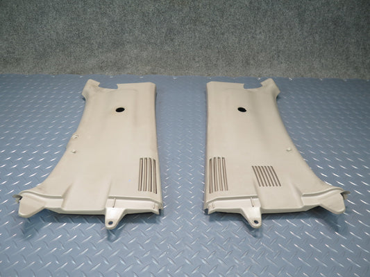 94-99 Toyota Hiace KZH106W Set of 2 Interior D Pillar Trim Cover Panel Beige OEM