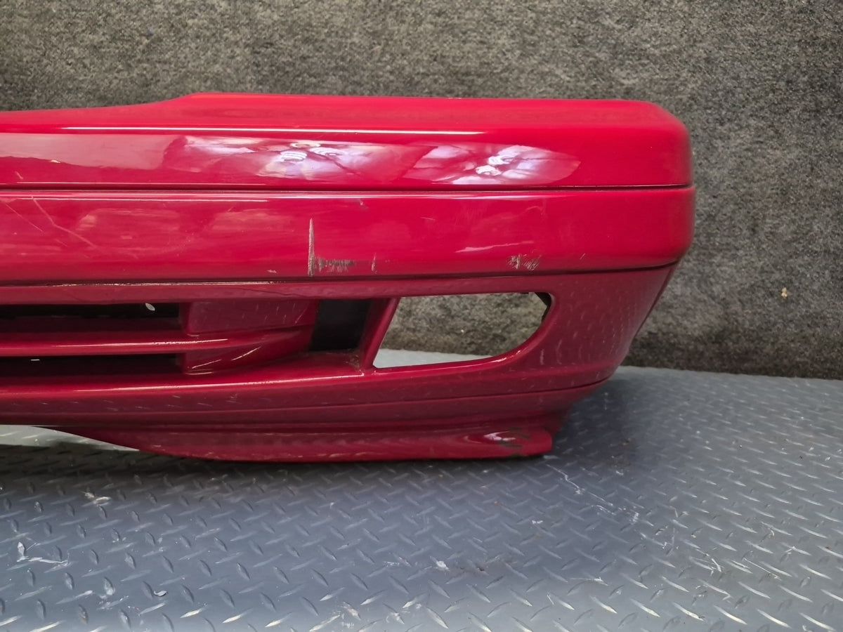 96-02 Mercedes R129 Sl-class Front Bumper Cover Brilliant Silver Damaged