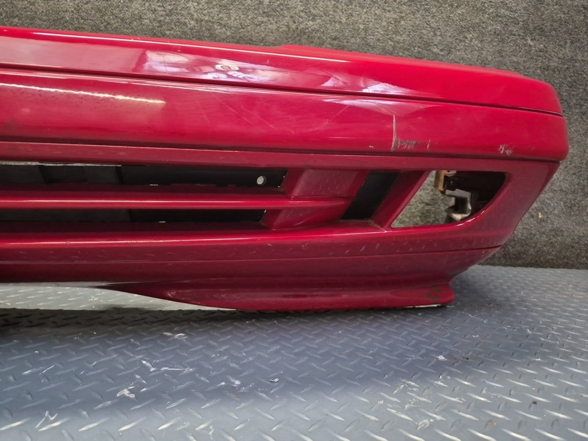 96-02 Mercedes R129 Sl-class Front Bumper Cover Brilliant Silver Damaged