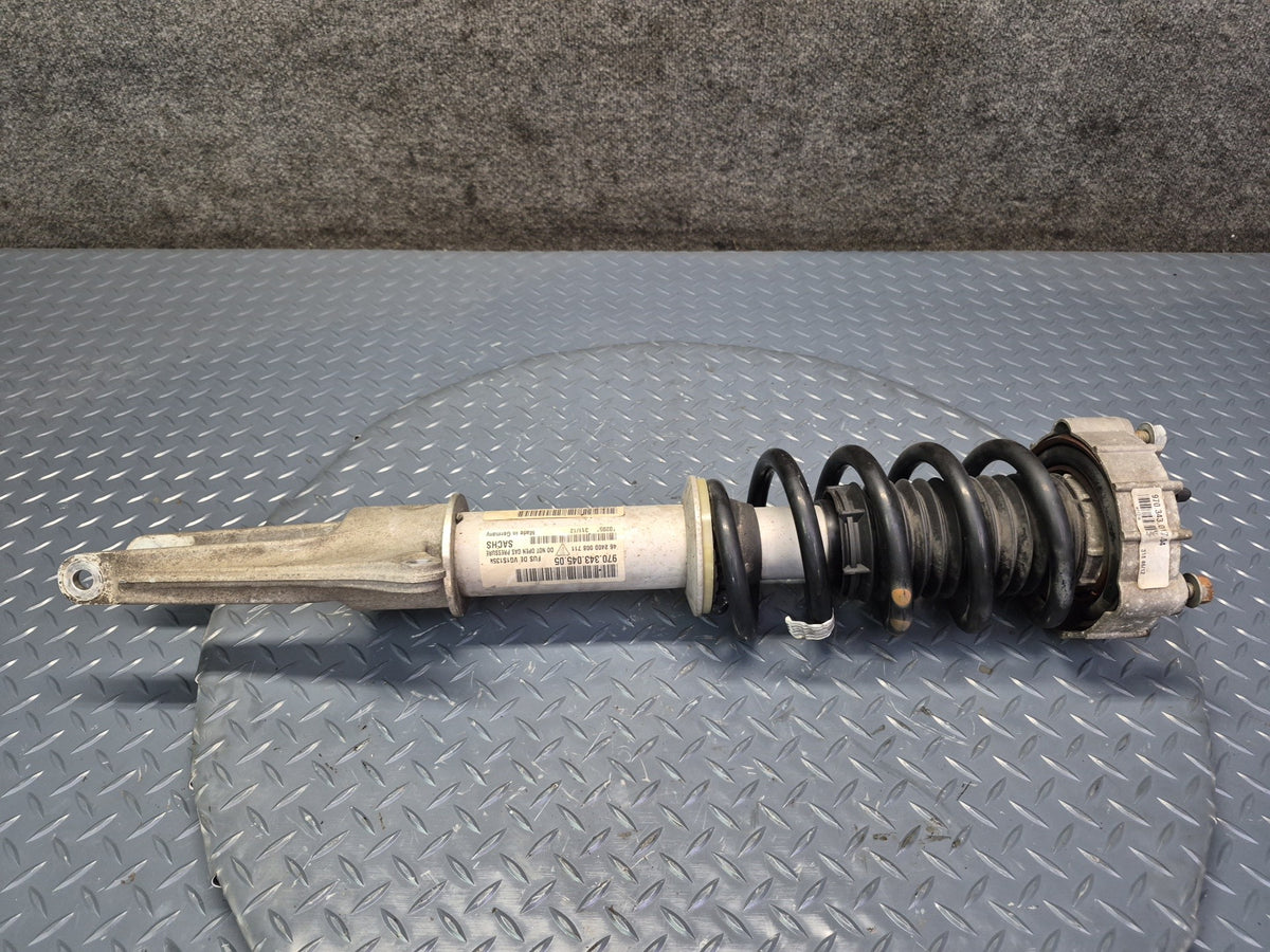 10-13 Porsche Panamera 970 AWD Front Left Right Shock Strut Absorber Spring Set
