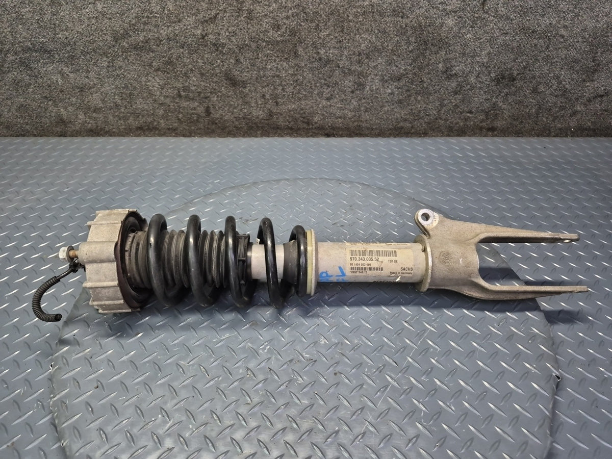 10-13 Porsche Panamera 970 AWD Front Left Right Shock Strut Absorber Spring Set