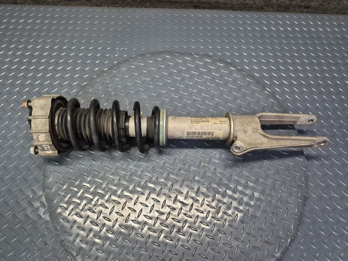 10-13 Porsche Panamera 970 AWD Front Left Right Shock Strut Absorber Spring Set