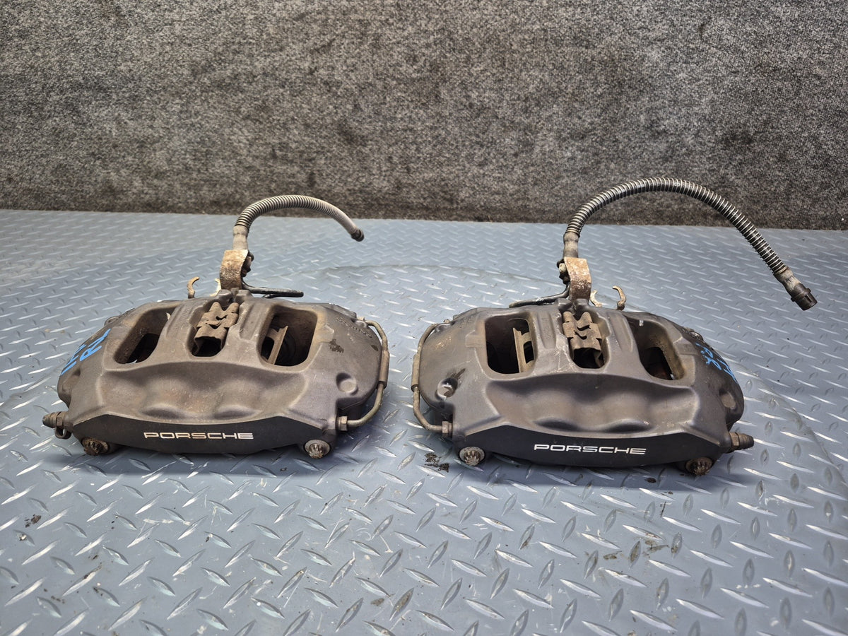 2010-2016 Porsche Panamera 4 970 AWD Rear Left & Right Brembo Brake Caliper Set