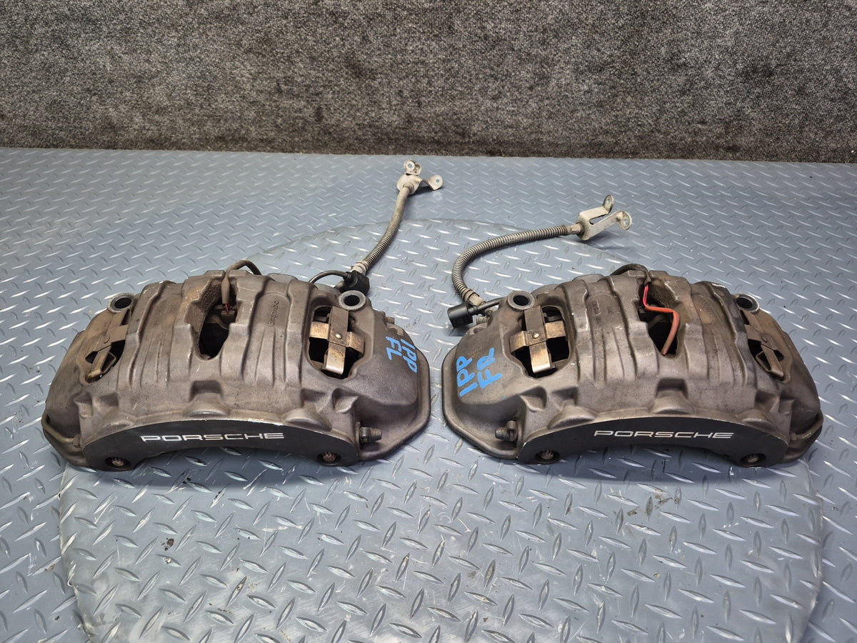 2010-2016 Porsche Panamera 4 970 AWD Front Left & Right Brembo Brake Caliper Set