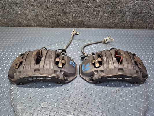 2010-2016 Porsche Panamera 4 970 AWD Front Left & Right Brembo Brake Caliper Set
