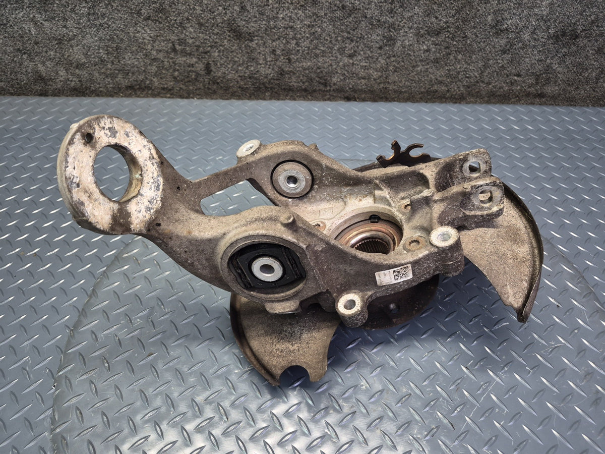13-15 Audi RS5 8F7 AWD Rear Left Spindle Knuckle Wheel Hub Bearing 87K Miles OEM