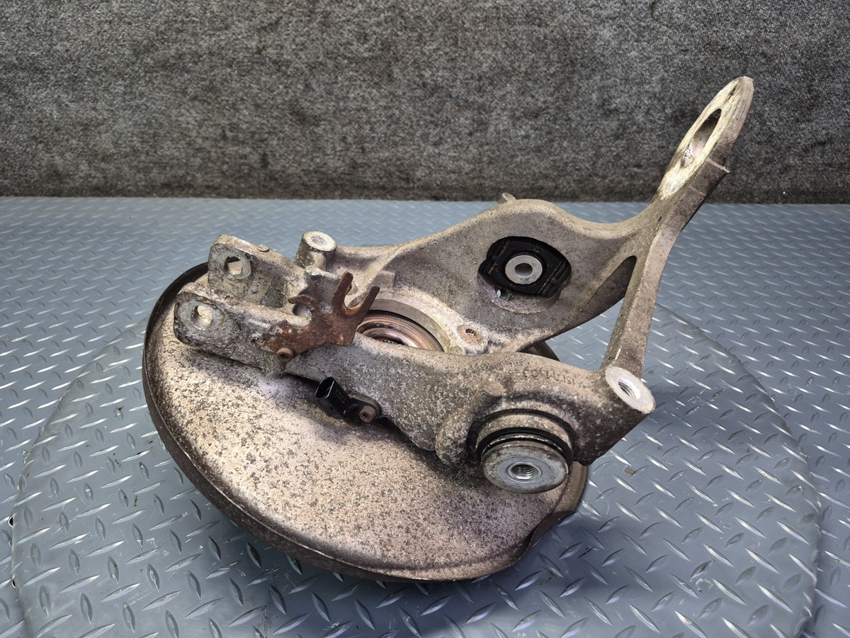 13-15 Audi RS5 8F7 AWD Rear Left Spindle Knuckle Wheel Hub Bearing 87K Miles OEM