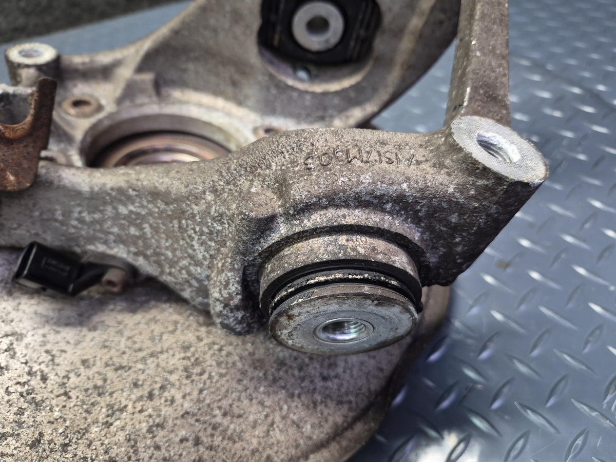 13-15 Audi RS5 8F7 AWD Rear Left Spindle Knuckle Wheel Hub Bearing 87K Miles OEM