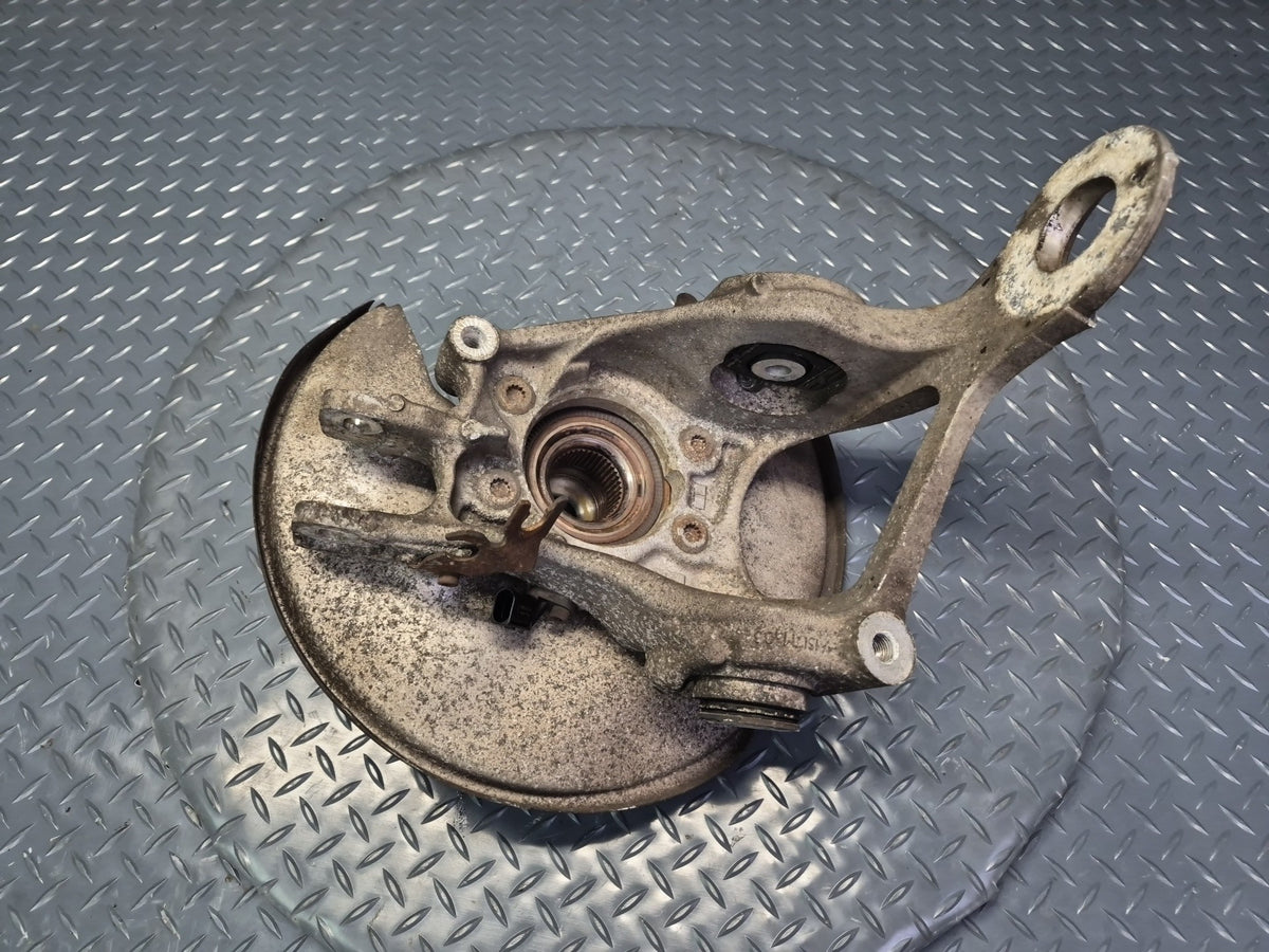 13-15 Audi RS5 8F7 AWD Rear Left Spindle Knuckle Wheel Hub Bearing 87K Miles OEM