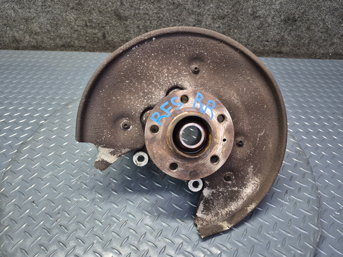 13-15 Audi RS5 8F7 Rear Right Spindle Knuckle Wheel Hub Bearing 87K Miles OEM
