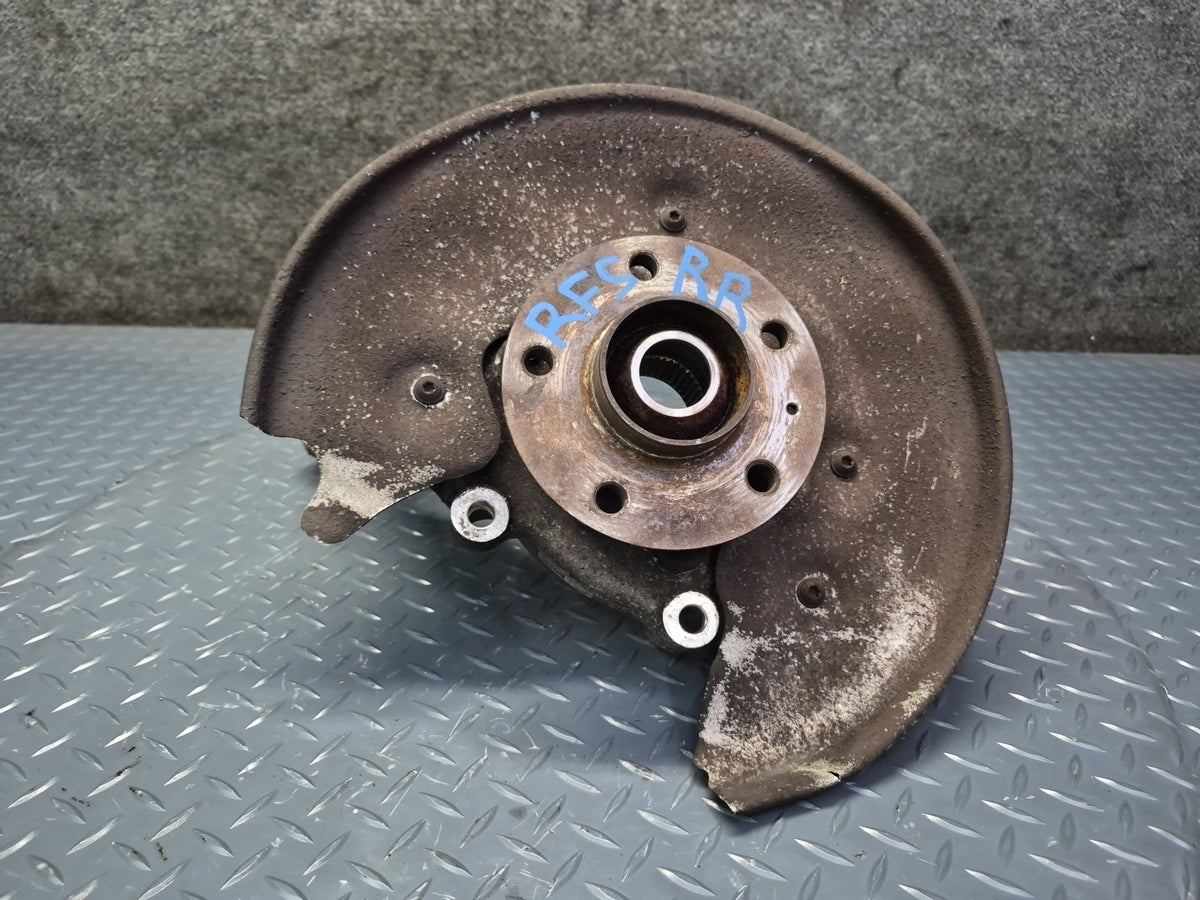 13-15 Audi RS5 8F7 Rear Right Spindle Knuckle Wheel Hub Bearing 87K Miles OEM