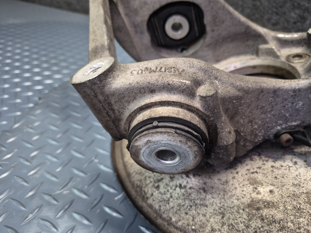 13-15 Audi RS5 8F7 Rear Right Spindle Knuckle Wheel Hub Bearing 87K Miles OEM