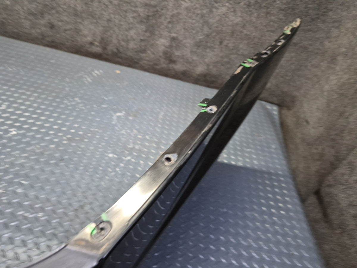 07-09 Mercedes W221 S63 AMG Sport Rear Bumper Cover Black w PDC Sensors Damaged