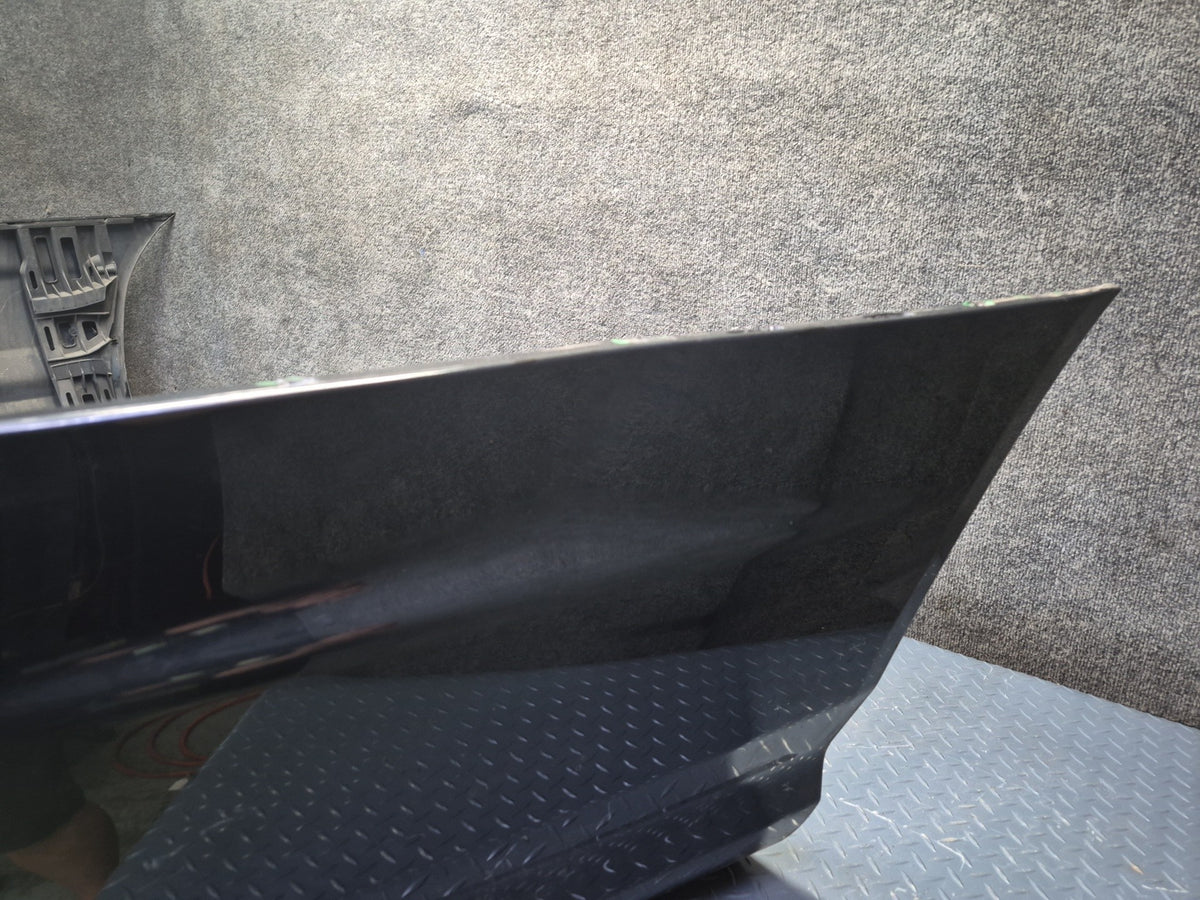 07-09 Mercedes W221 S63 AMG Sport Rear Bumper Cover Black w PDC Sensors Damaged