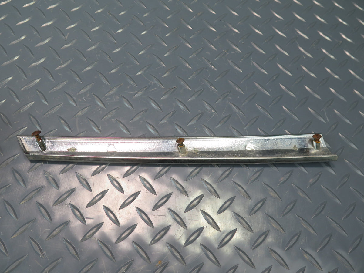 07-08 Mercedes R230 SL550 Front Grille Logo Badge w Chrome Trim Set Aftermarket