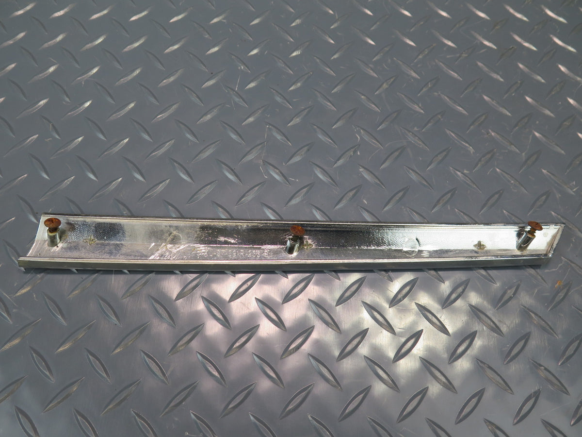 07-08 Mercedes R230 SL550 Front Grille Logo Badge w Chrome Trim Set Aftermarket