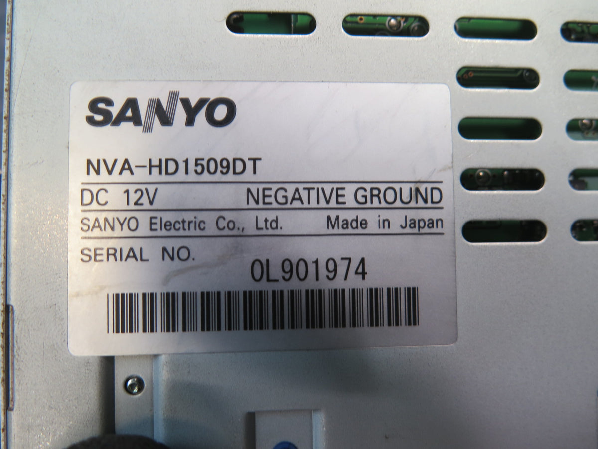 Sanyo NVA-HD1509DT 2-DIN Radio CD Player Receiver Head Unit