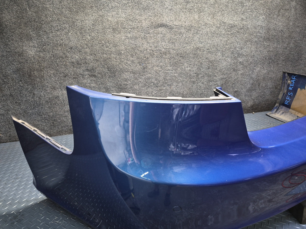 13-15 Audi RS5 8F7 Rear Bumper Cover w PDC Sensors Estoril Blue OEM