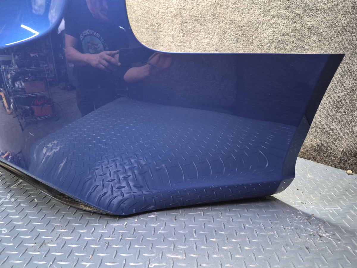 13-15 Audi RS5 8F7 Rear Bumper Cover w PDC Sensors Estoril Blue OEM